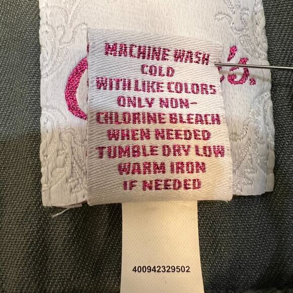 Candies Womens Military Style Utility‎ Jacket Size Medium Grunge Punk - Picture 4 of 4